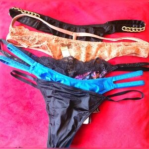 Victoria Secret Thong Set Size MEDIUM NWT